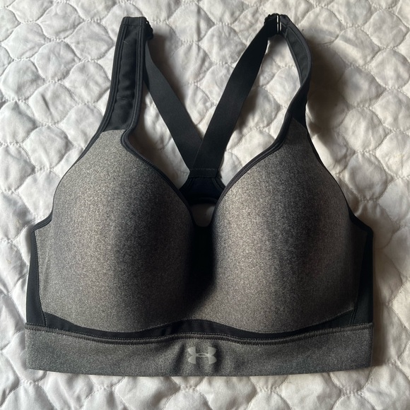 Under Armour Fitted Sports Bra Crossback - Picture 9 of 9